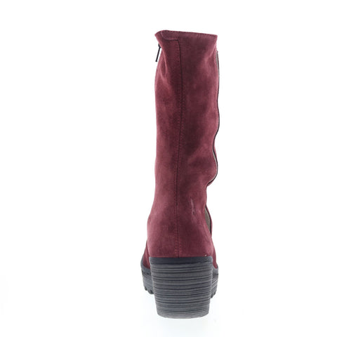 Fly London Yemy YEMY408FLY-002 Womens Brown Suede Casual Dress Boots