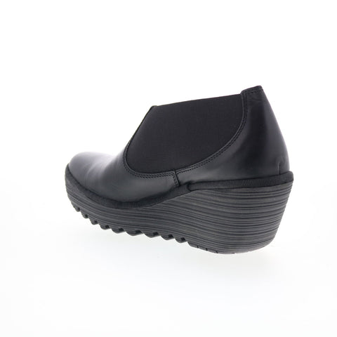 Fly London Yify YIFY447FLY-000 Womens Black Leather Ankle