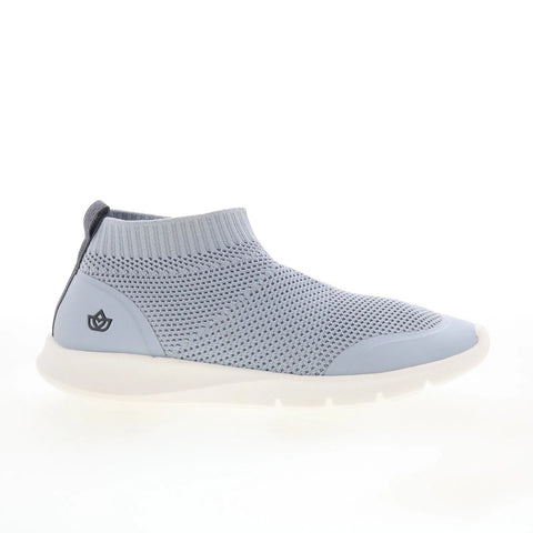 Spenco Yoga Stretch SP1032PBL Womens Blue Mesh Lifestyle Sneakers Shoes