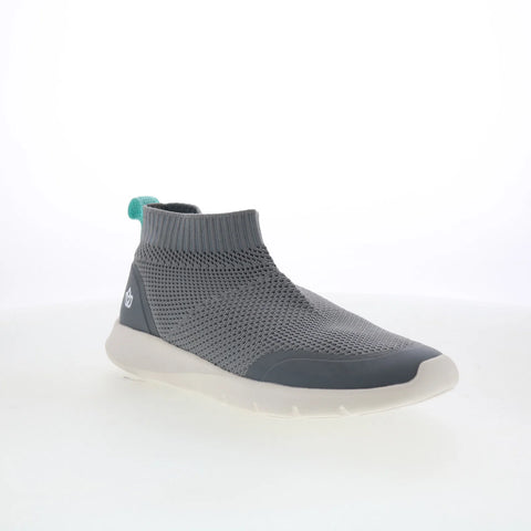 Spenco Yoga Stretch SP1032GRY Womens Gray Mesh Lifestyle Sneakers Shoes
