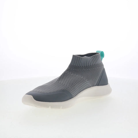 Spenco Yoga Stretch SP1032GRY Womens Gray Mesh Lifestyle Sneakers Shoes