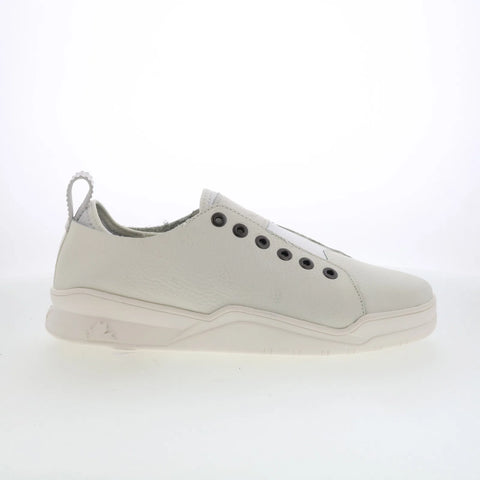 Pajar Yuron2 75490 Mens White Leather Slip On Lifestyle Sneakers Shoes