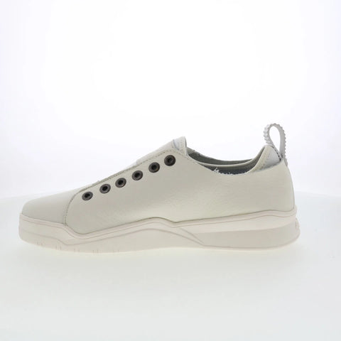 Pajar Yuron2 75490 Mens White Leather Slip On Lifestyle Sneakers Shoes