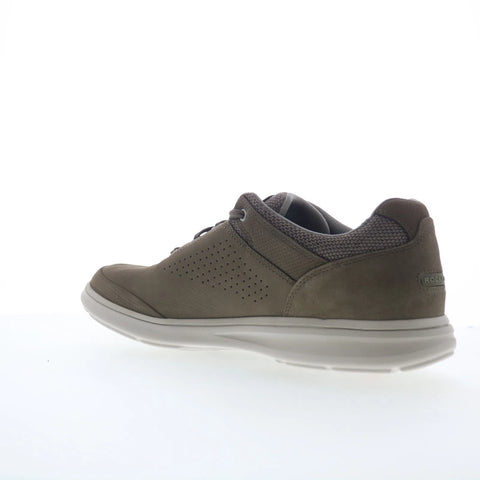 Rockport Zaden Ubal OX CI1585 Mens Green Suede Lifestyle Sneakers Shoes