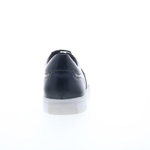 Robert Graham ZE700-152-69 Mens Black Leather Lifestyle Sneakers Shoes