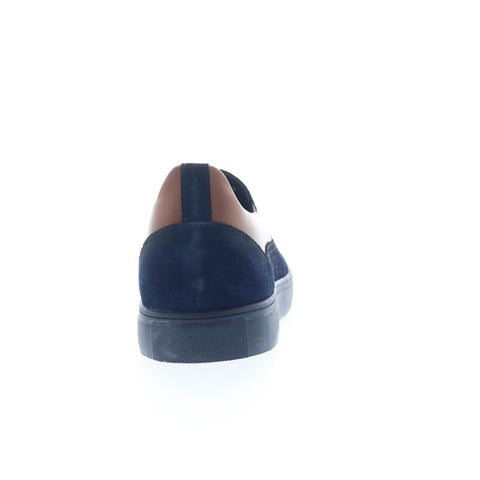 Robert Graham Planetary RG5687S Mens Blue Suede Lifestyle Sneakers Shoes