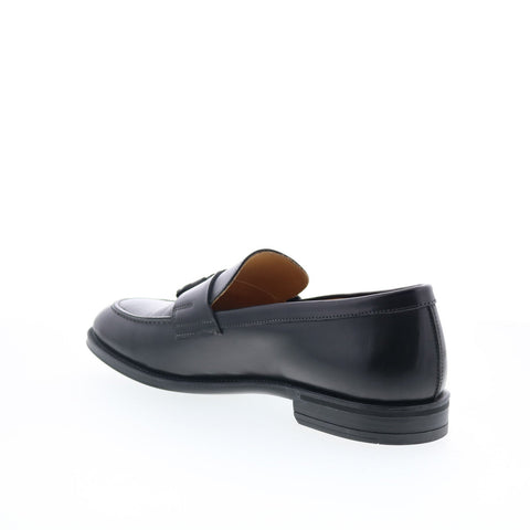 Zelli Italia Milano Tassel Loafer Calfskin Mens Black Loafers Casual Shoes
