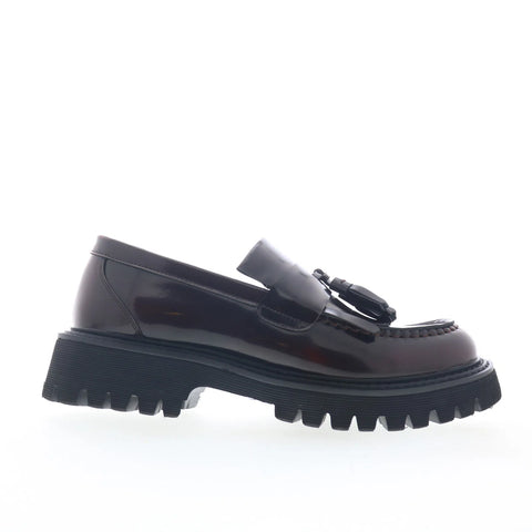 Steve Madden Zev ZEV01M1 Mens Red Loafers & Slip Ons Casual Shoes