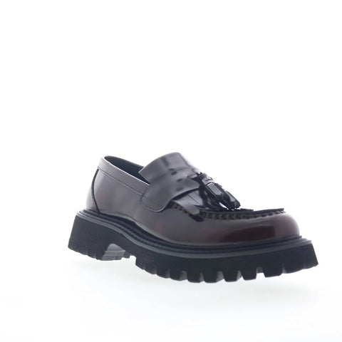 Steve Madden Zev ZEV01M1 Mens Red Loafers & Slip Ons Casual Shoes
