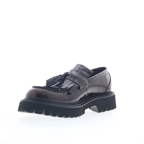 Steve Madden Zev ZEV01M1 Mens Red Loafers & Slip Ons Casual Shoes