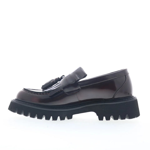 Steve Madden Zev ZEV01M1 Mens Red Loafers & Slip Ons Casual Shoes