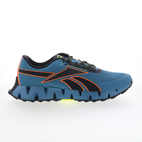 Reebok Zig Dynamica 2 Adventure Mens Blue Mesh Lifestyle Sneakers Shoes