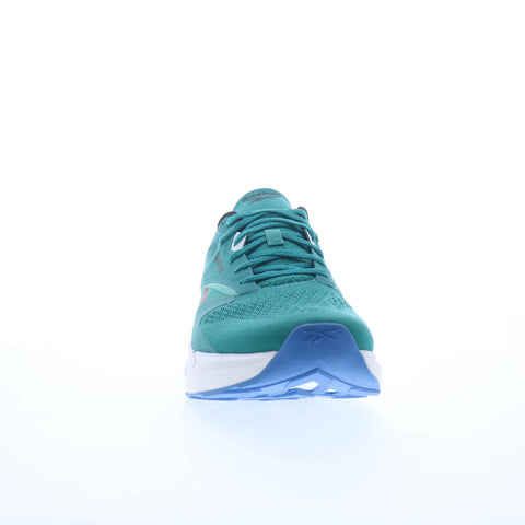 Reebok Zig Dynamica 5 Mens Green Mesh Lace Up Lifestyle Sneakers Shoes