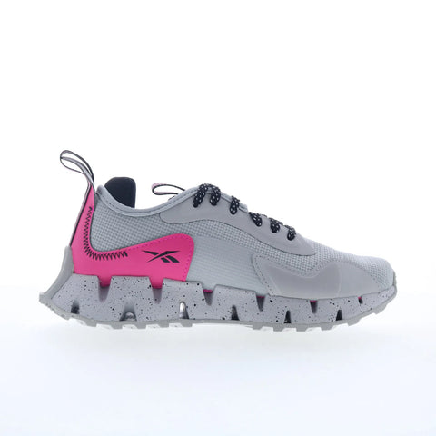 Reebok Zig Dynamica Adventure Womens Gray Synthetic Athletic Running Shoes