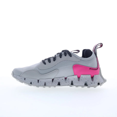 Reebok Zig Dynamica Adventure Womens Gray Synthetic Athletic Running Shoes