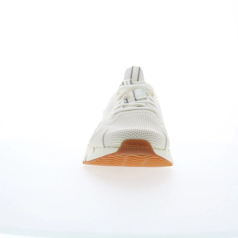 Reebok Zig Dynamica CLW Womens White Synthetic Lifestyle Sneakers Shoes