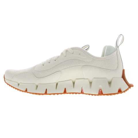 Reebok Zig Dynamica CLW Womens White Synthetic Lifestyle Sneakers Shoes