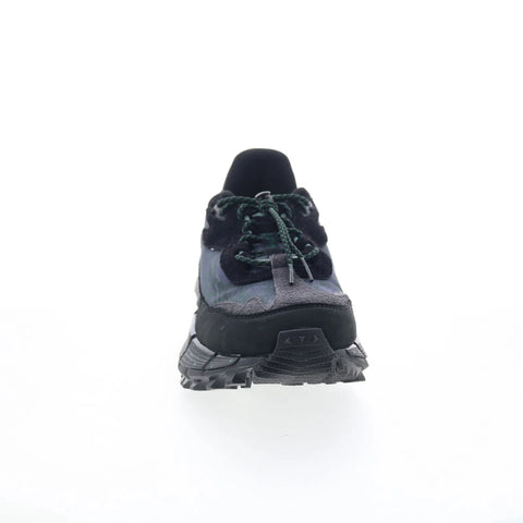 Reebok Zig Kinetica 2.5 Edge Mens Black Suede Lace Up Athletic Running Shoes