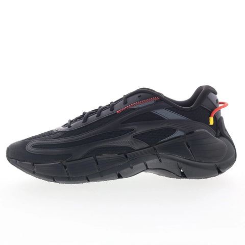 Reebok Zig Kinetica 2.5 Mens Black Synthetic Lace Up Athletic Running Shoes