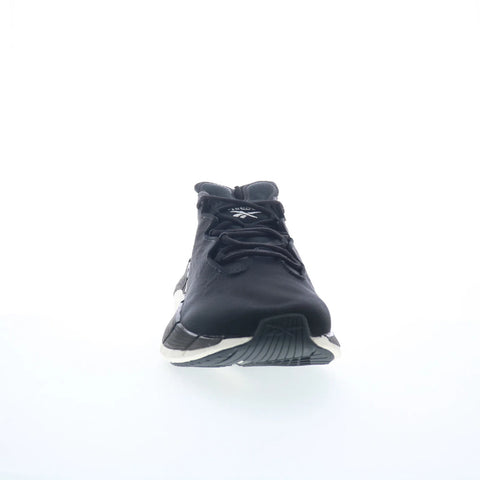 Reebok Zig Kinetica II Grow Mens Black Canvas Lace Up Athletic Running Shoes