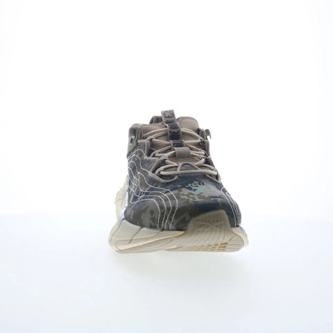 Reebok Zig Kinetica II Mens Green Canvas Lace Up Athletic Running Shoes