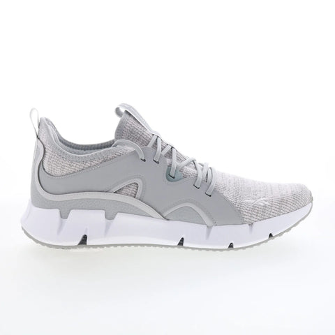 Reebok Zig Sky 2.0 Womens Gray Canvas Lace Up Lifestyle Sneakers Shoes