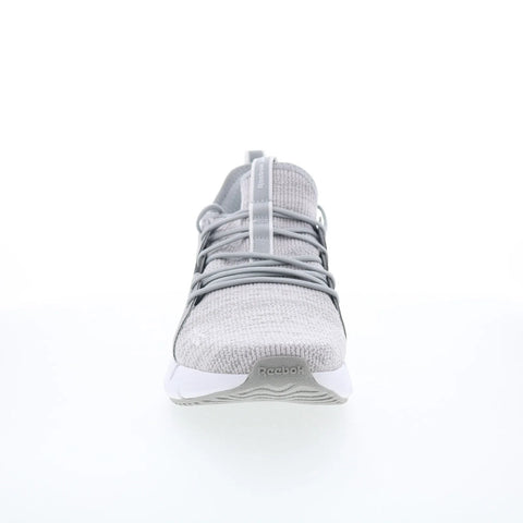Reebok Zig Sky 2.0 Womens Gray Canvas Lace Up Lifestyle Sneakers Shoes