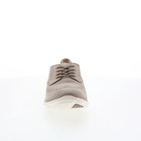 Hush Puppies Zula Tricia HW06447-252 Womens Gray Leather Oxford Flats Shoes