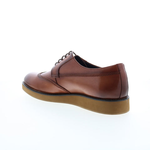 Zanzara Malton ZZ1427C Mens Brown Oxfords & Lace Ups Wingtip & Brogue Shoes