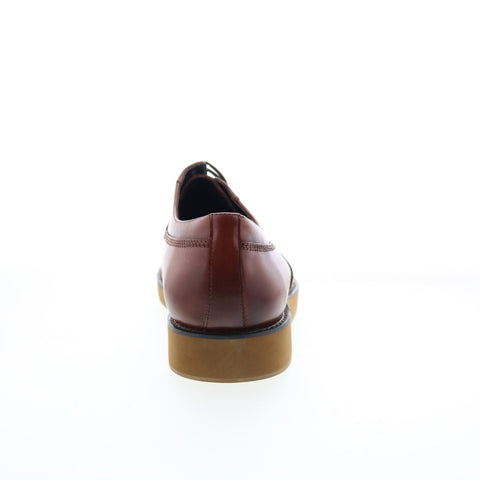 Zanzara Malton ZZ1427C Mens Brown Oxfords & Lace Ups Wingtip & Brogue Shoes