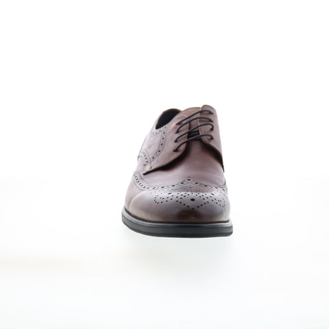 Zanzara Elis ZZ1488C Mens Brown Oxfords & Lace Ups Wingtip & Brogue Shoes