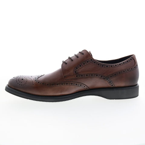Zanzara Elis ZZ1488C Mens Brown Oxfords & Lace Ups Wingtip & Brogue Shoes