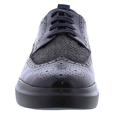 Zanzara Jet ZZ1556L Mens Blue Oxfords & Lace Ups Wingtip & Brogue Shoes