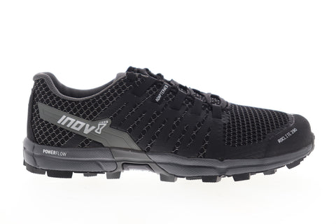 Inov-8 Roclite 290 Womens Black Mesh Low Top Lace Up Athletic Running Shoes