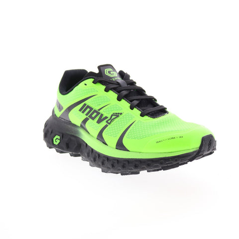 Inov-8 TrailFly Ultra G 300 Max Womens Green Canvas Athletic Hiking Shoes