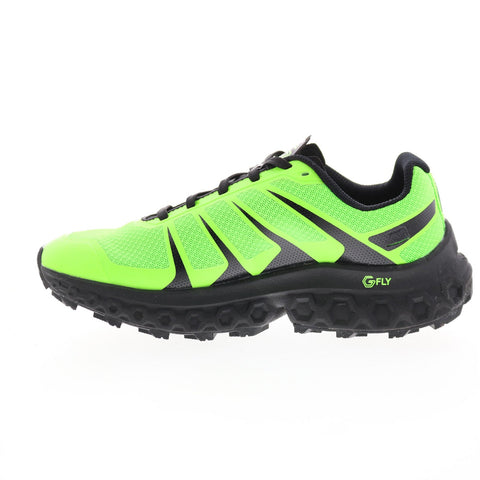 Inov-8 TrailFly Ultra G 300 Max Womens Green Canvas Athletic Hiking Shoes