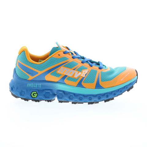 Inov-8 TrailFly Ultra G 300 Max Womens Blue Canvas Athletic Hiking Shoes