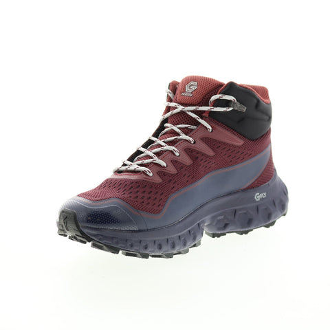 Inov-8 RocFly G 390 000996-BUBK Womens Burgundy Canvas Hiking Boots