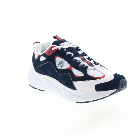 Fila Trigate X Brooks Brothers Mens White Leather Lifestyle Sneakers Shoes