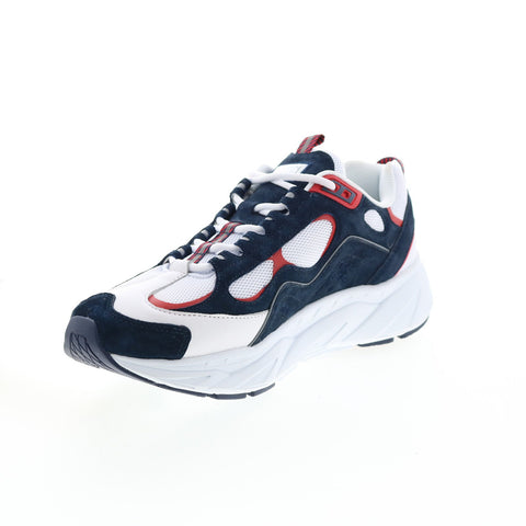 Fila Trigate X Brooks Brothers Mens White Leather Lifestyle Sneakers Shoes