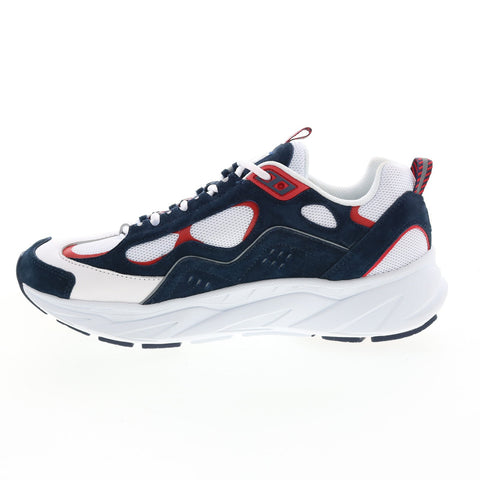 Fila Trigate X Brooks Brothers Mens White Leather Lifestyle Sneakers Shoes