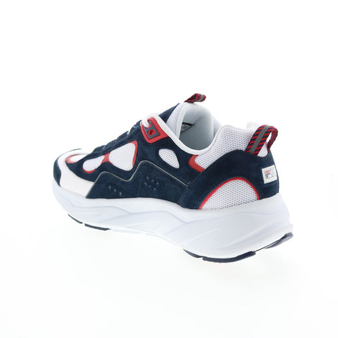 Fila Trigate X Brooks Brothers Mens White Leather Lifestyle Sneakers Shoes