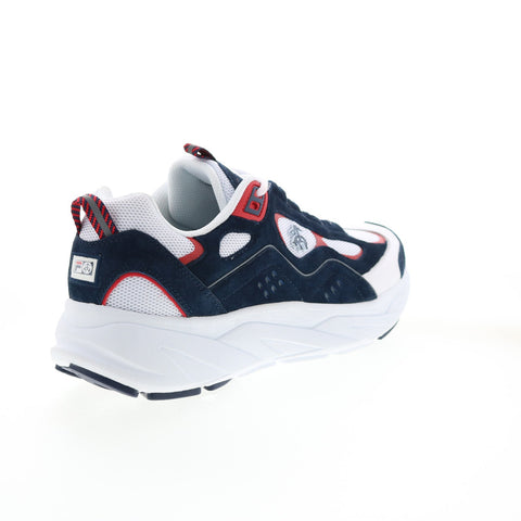 Fila Trigate X Brooks Brothers Mens White Leather Lifestyle Sneakers Shoes