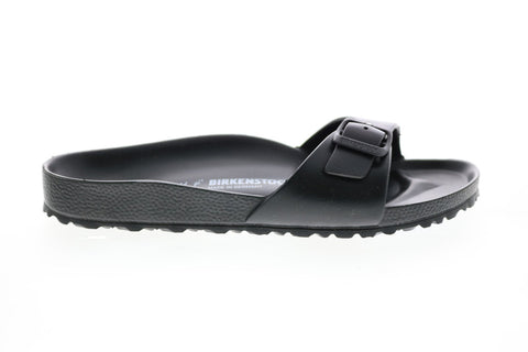 Birkenstock Madrid EVA 128163 Mens Black Narrow Slides Sandals Shoes
