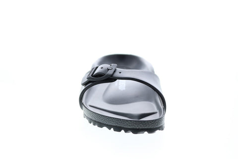 Birkenstock Madrid EVA 128163 Mens Black Narrow Slides Sandals Shoes