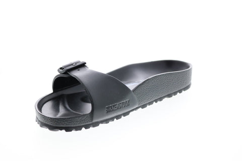 Birkenstock Madrid EVA 128163 Mens Black Narrow Slides Sandals Shoes