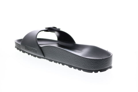 Birkenstock Madrid EVA 128163 Mens Black Narrow Slides Sandals Shoes