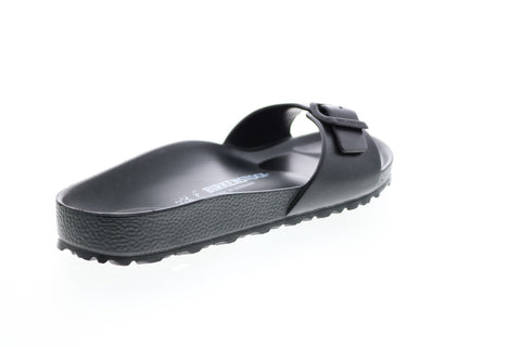 Birkenstock Madrid EVA 128163 Mens Black Narrow Slides Sandals Shoes