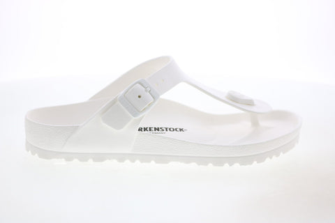 Birkenstock Gizeh EVA 128221 Mens White Synthetic Flip-Flops Sandals Shoes