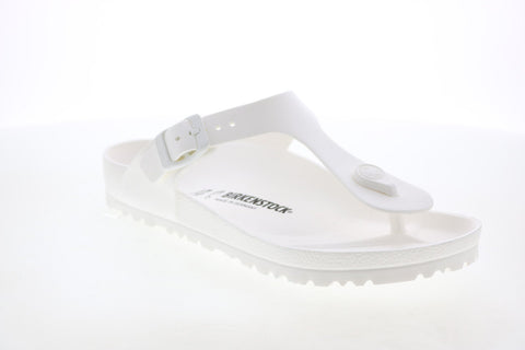 Birkenstock Gizeh EVA 128221 Mens White Synthetic Flip-Flops Sandals Shoes